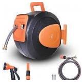 Wellmax Retractable Water Hose Reel