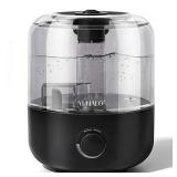 Ultrasonic Humidifier for Bedroom, 3L Top Refill Cool Mist Humidifier with Aroma Diffuser, Auto Shut-off and Adjustable Mist Output, Quiet Humidifier for Baby Home and Office, Mothers Day Gift