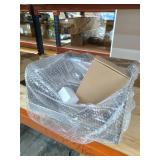 Stainless Steel Sink for Washing with Faucet and Side Splash, Commercial Wall Mount Hand Basin for Restaurant, Kitchen and Home, 17 x 15 Inches