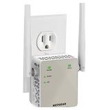 NETGEAR Wi-Fi Range Extender EX6120 - Coverage Up to 1500 Sq Ft and 25 Devices with AC1200 Dual Band Wireless Signal Booster & Repeater (Up to 1200Mbps Speed), and Compact Wall Plug Design