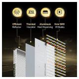 MARS HYDRO TS 600W LED Grow Light 2x2ft Coverage Sunlike Full Spectrum Grow Lamp Plants Growing for Hydroponic Indoor Seeding Veg and Bloom Greenhouse Growing Light Fixtures Four for 4x4 Footprint