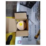 tronco 20oz Glass Tumbler Straw Silicone Protective Sleeve Bamboo Lid - BPA Free (Dot Gold)