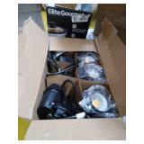 12V Low Voltage Outdoor LED Landscape Spotlight, 7W 300LM COB Pathway Light, 3000K Warm White, Die-cast Aluminum Construction, IP65 Waterproof Outdoor Lighting for Garden, Yard Lawn, 8 Pack