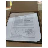 Broan-NuTone Flex 80 CFM Bathroom Exhaust Fan with CleanCover Grille and LED, ENERGY STAR*, White