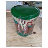 Lincoln Logs 100th Anniversary Tin. 111 Pieces