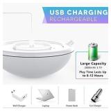 Cat Laser Toys, 3 in 1 Tumbler Interactive Cat Toys, Laser and Feather Toys for Indoor Cats Kittens Pets, Rechargeable Automatic Cats Chaser Toy with Laser,3 Speed Modes,3 Timer Settings (White 2in1)