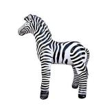 Jet Creations Inflatable Zebra Great For Safari Baby Showers & Zoo Themed ChildrenâS Parties Photo Prop Stuffed Animal 56" AN-ZEB5