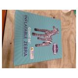 Jet Creations Inflatable Zebra Great For Safari Baby Showers & Zoo Themed ChildrenâS Parties Photo Prop Stuffed Animal 56" AN-ZEB5