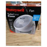 Honeywell HT-904 TurboForce Tabletop Air Circulator Fan, Small, White â Quiet Personal Fan for Home or Office, 3 Speeds and 90 Degree Pivoting Head