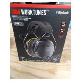 3M WorkTunes Connect Hearing Protector with Bluetooth Technology, Built-In Rechargeable Battery, Audio/Voice Assist