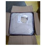 Lush Decor Avon 3 Piece Comforter Set, King, Neutral