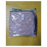 Furhaven Pet Bed for Dogs and Cats - ThermaNAP Quilted Velvet Self-Warming Thermal Blanket Mat for Crates or Kennels, Washable, Clay, Medium