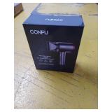 Ionic Hair Dryer, CONFU 1800W Portable Lightweight Blow Dryer, Fast Drying Negative Ion Hairdryer Blowdryer, 3 Heat Settings & Infinity Speed, with Diffuser and Concentrator Nozzle for Home & Travel