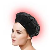 Cordless Deep Conditioning Heat Cap - Hair Styling and Treatment Steam Cap | Heat Therapy and Thermal Spa Hair Steamer Gel Cap - Black