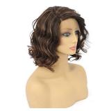 Brazilian Human Hair Wigs Side Part Lace Parting Short Wig Brazilian Remy Hair Wigs for Women