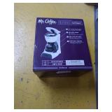 Mr. Coffee 4-Cup Coffee Maker, White - DR4-RB