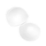 Dritz Molded Foam Bra Cups, D/DD, White, 2 Count