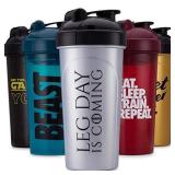 [5 Pack] OG Shaker Bottles 28-Ounce, Max Value Pack Shaker Cups, Stand Out Colors & Logos (5 pack, OG Shaker Pack) (OG Shakers, 5 Pack)