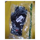 Memphis Glove N9690M Ninja Ice 15 Gauge Black Nylon Cold Weather Glove, Acrylic Terry Inner, HPT Palm and Fingertips, Medium, 1 Pair