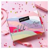 Poly Nail Gel Kit with Lamp Nail Extension Gel Kit by Modelones- 8 Colors Pot Gels + 3 Colors Polly Jell Nail Kit Gel Acrylic Nail Kit, ALL-IN-ONE French Salon Kit Gel Manicure Kit Nude Gray Series