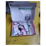 Poly Nail Gel Kit with Lamp Nail Extension Gel Kit by Modelones- 8 Colors Pot Gels + 3 Colors Polly Jell Nail Kit Gel Acrylic Nail Kit, ALL-IN-ONE French Salon Kit Gel Manicure Kit Nude Gray Series