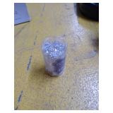 eBoot 40 Pack Flower Crystal Rhinestone Hair Pins with a Storage Bag for Bridal Wedding Hair Accessories (White)