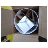 Julia 28.5" Ceramic LED Table Lamp, White