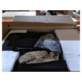 Ativafit Under Desk Elliptical Bike, Pedal Exerciser, Mini Elliptical Machine with Non-Slip Pedal, Display Monitor and Adjustable Resistance, Compact Home Office Trainer Fitness Peddler