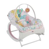 Fisher-Price Infant-To-Toddler Rocker, Pastel Pink with Removable Bar