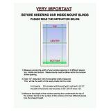 US Window And Floor 2" Faux Wood 22.5" W x 36" H, Inside Mount Cordless Window Blinds, 22.5 x 36, Smooth White