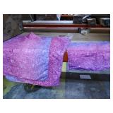 Pink and Purple Bedding Set