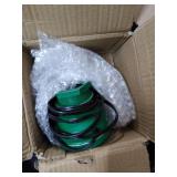 Y-Nut Loft Style Lamp, "Corporal Green" Steampunk Industrial Vintage Style, Water Pipe Table Desk Light with Dimmer, Aged Rustic Metal (Green)