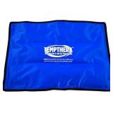 Tempthera Reusable Hot and Cold Gel Packs for Therapy, Pain Relief (Back, Neck, Arm, Leg) - 14 x 10 Inch (Medium) - 1 Count - Blue
