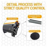 CHINGER TN760 Compatible Toner Cartridge Replacement for Brother TN760 TN-760 TN730 Used with HL-L2350DW HL-L2395DW HL-L2390DW DCP-L2550DW MFC-L2750DW HL-L2370DW MFC-L2710DW (2 Black, High Yield)