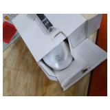 Eunon Blackhead Remover Vacuum - 2022 Upgraded Strong Suction Rechargeable Lightweight Pore Cleanser Acne Comedone Zit Pimple Extractor Sucker Tool with LCD Screen and Stand for Women Men (White)