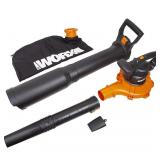 WORX 12-Amp 400-CFM 250-MPH Corded Electric Leaf Blower