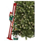 Mr. Christmas 40" Super Climbing Elf, inch, Red