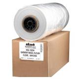 plasticplace.65 mil clear garment bags, 21"x7"x54",320count