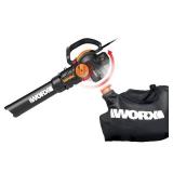 Worx WG512 3 in 1 Trivac 2 Speed Corded Electric Leaf Blower Mulcher Yard Vacuum