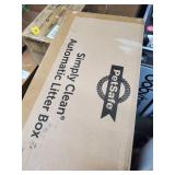 PetSafe Simply Clean Cat Litter Box, Medium, Grey / Off-White