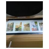Black Collage Picture Frame with 5 Openings; Made for 4x6 Inch photos