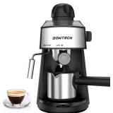 Espresso Machine 3.5 Bar 4 Cup Espresso Maker Cappuccino Latte Machine with Steam Milk Frother and Pot