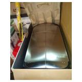 simplehuman - 45 Liter / 11.9 Gallon Butterfly Lid Kitchen Step Trash Can, Brushed Stainless Steel - Brushed Stainless Steel