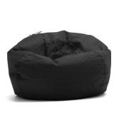 Big Joe Classic Bean Bag, Black SmartMax Fabric