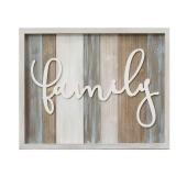 Stratton Home Decor Rustic "family" Wood Wall Decor
