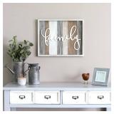 Stratton Home Decor Rustic "family" Wood Wall Decor