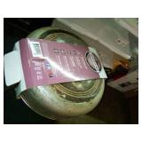 Farberware Dishwasher Safe Aluminum Nonstick Jumbo Cooker with Lid and Helper Handle, 6-Quart, Champagne