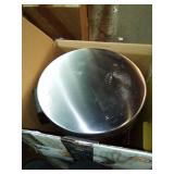 simplehuman 30 Liter / 8 Gallon Round Step Trash Can, Brushed Stainless Steel