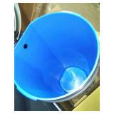 simplehuman 30 Liter / 8 Gallon Round Step Trash Can, Brushed Stainless Steel