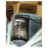 Mr. Coffee 12-Cup Programmable Coffeemaker, Black/Chrome